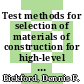 Test methods for selection of materials of construction for high-level radioactive waste vitrification : a paper presented at the American Ceramic Society Chicago, Ill. April 27, 1986 and for publication in the proceedings [E-Book] /