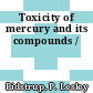 Toxicity of mercury and its compounds /