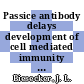 Passice antibody delays development of cell mediated immunity in rata receiving renal allografts : [E-Book]
