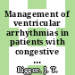 Management of ventricular arrhythmias in patients with congestive heart failure : a symposium : Vancouver, 16.06.1985-16.06.1985.