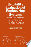 Reliability evaluation of engineering systems : concepts and techniques [E-Book] /