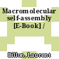 Macromolecular self-assembly [E-Book] /