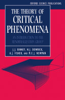 The theory of critical phenomena : an introduction to the renormalization group /
