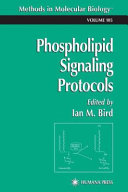 Phospholipid signaling protocols /