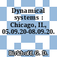 Dynamical systems : Chicago, IL, 05.09.20-08.09.20.