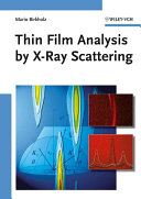 Thin film analysis by x-ray scattering /