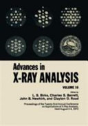 Annual conference on applications of X-ray analysis. 21. Proceedings : Denver, CO, 02.08.72-04.08.72 /