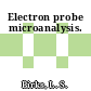 Electron probe microanalysis.