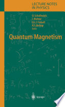 Quantum Magnetism [E-Book] /