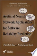 Artificial neural network for software reliability prediction [E-Book] /