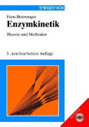 Enzymkinetik : Theorie und Methoden /