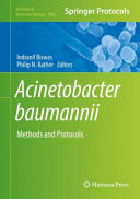 Acinetobacter baumannii [E-Book] : Methods and Protocols /
