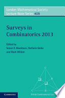 Surveys in combinatorics 2013 [E-Book] /