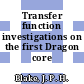 Transfer function investigations on the first Dragon core [E-Book]
