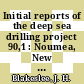 Initial reports of the deep sea drilling project 90,1 : Noumea, New Caledonia, to Wellington, New Zealand, December 1982 - January 1983