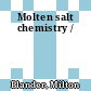 Molten salt chemistry /