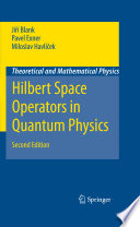Hilbert space operators in quantum physics [E-Book] /