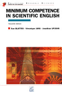 Minimum competence in scientific English [E-Book] /