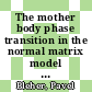 The mother body phase transition in the normal matrix model [E-Book] /