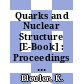 Quarks and Nuclear Structure [E-Book] : Proceedings of the 3rd Klaus Erkelenz Symposium Held at Bad Honnef, June 13–16,1983 /