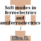 Soft modes in ferroelectrics and antiferroelectrics /