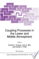 Coupling Processes in the Lower and Middle Atmosphere [E-Book] /