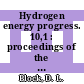 Hydrogen energy progress. 10,1 : proceedings of the 10th World Hydrogen Energy Conference Cocoa Beach, Florida, USA 20-24 June 1994 /