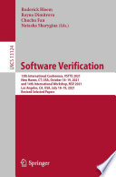 Software Verification [E-Book] : 13th International Conference, VSTTE 2021, New Haven, CT, USA,  October 18-19, 2021, and 14th International Workshop, NSV 2021, Los Angeles, CA, USA, July 18-19, 2021, Revised Selected Papers /