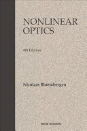 Nonlinear optics.