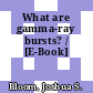 What are gamma-ray bursts? / [E-Book]