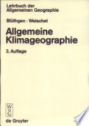 Allgemeine Klimageographie.