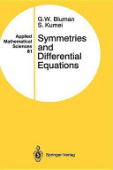 Symmetries and differential equations /