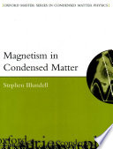 Magnetism in condensed matter /