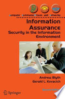 Information Assurance [E-Book] : Security in the Information Environment /