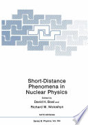 Short-Distance Phenomena in Nuclear Physics [E-Book] /