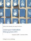 Länderreport Frühkindliche Bildungssysteme 2015 : [Transparenz schaffen - Governance stärken] /