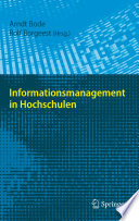 Informationsmanagement in Hochschulen [E-Book] /