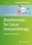 Bioinformatics for Cancer Immunotherapy [E-Book] : Methods and Protocols /