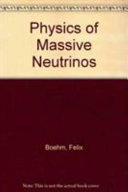 Physics of massive neutrinos.