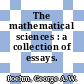 The mathematical sciences : a collection of essays.
