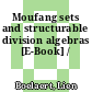 Moufang sets and structurable division algebras [E-Book] /