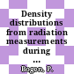 Density distributions from radiation measurements during the fast magnetic compression of a plasma [E-Book] /