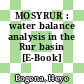 MOSYRUR : water balance analysis in the Rur basin [E-Book] /