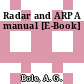 Radar and ARPA manual [E-Book]