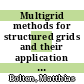 Multigrid methods for structured grids and their application in particle simulation /