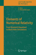 Elements of Numerical Relativity [E-Book] /