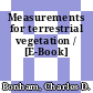 Measurements for terrestrial vegetation / [E-Book]