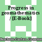 Progress in geomathematics / [E-Book]