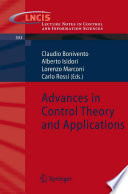 Advances in Control Theory and Applications [E-Book] /