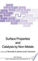 Surface Properties and Catalysis by Non-Metals [E-Book] /